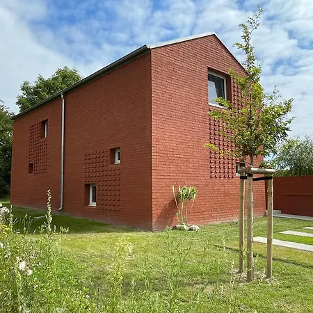 Prázdninový dům Modernes Architektenhaus Direkt Am Golfplatz Schloss Ranzow. Lohme